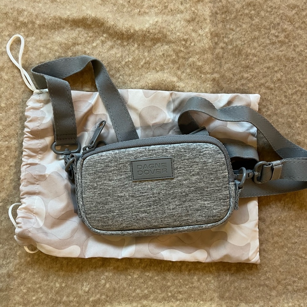Dagne Dover Mara Phone Sling, Heather Grey